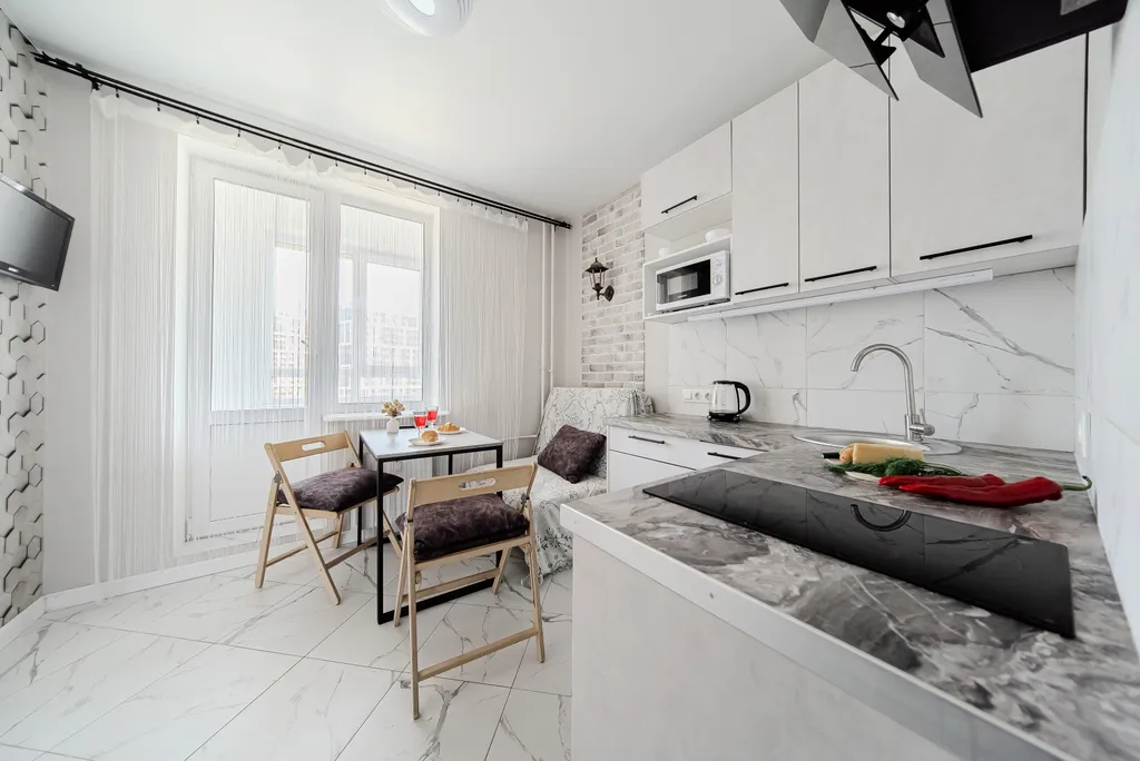 Стильная однушка недалеко от метро