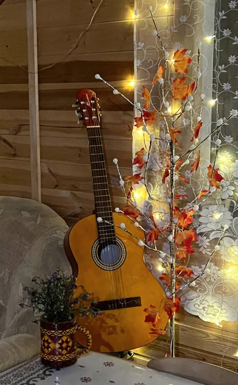 Домик Уют Самана в Родовом поместье в лесу