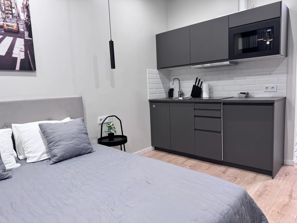 Уютная студия рядом с Охта Парк