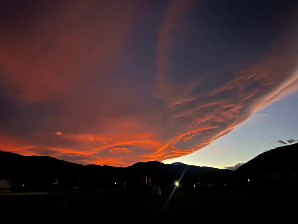 Уютный дом с банным чаном и видом на горы