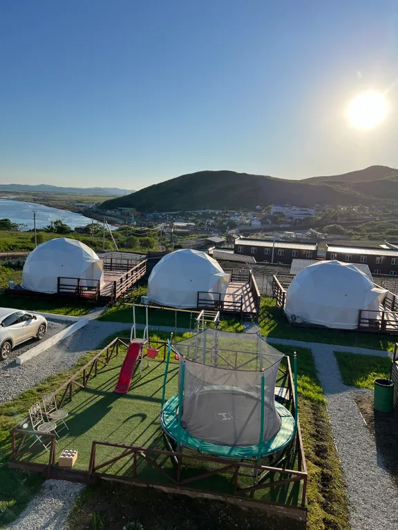 Новый глемп отель с видом на море теплый бассейн