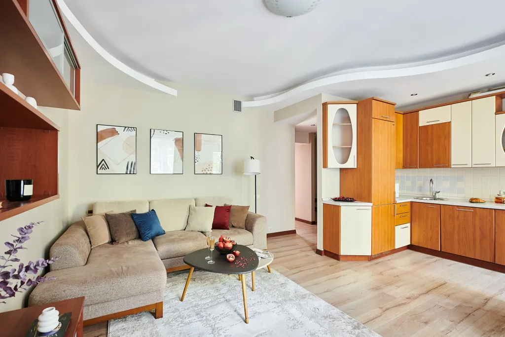 Квартира Квартира Модная трешка на патриарших с двумя санузлами — Москва