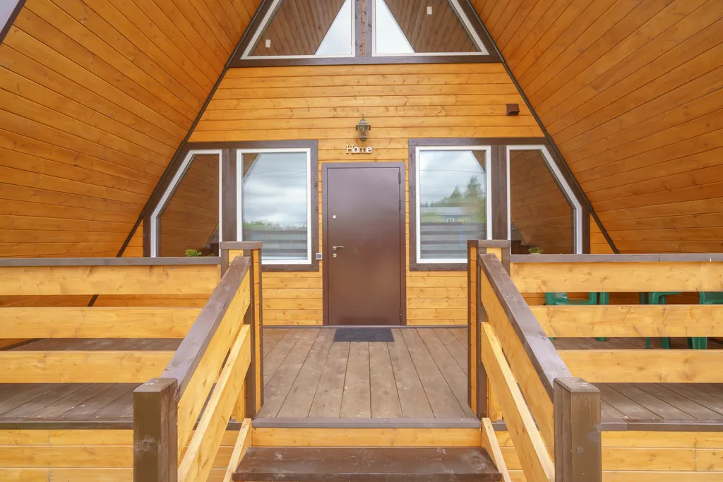 Семейный афрейм с баней