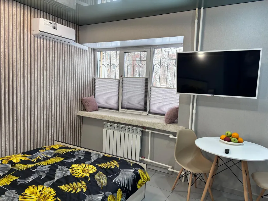 Квартира Потрясающая Студия напротив Политеха, терминала в центре Нефтяников — Омск