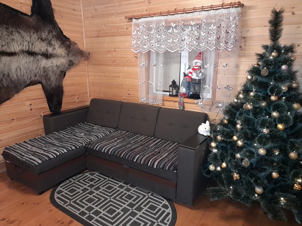 Уютный домик с отдельно стоящей русской баней на дровах и банным чаном