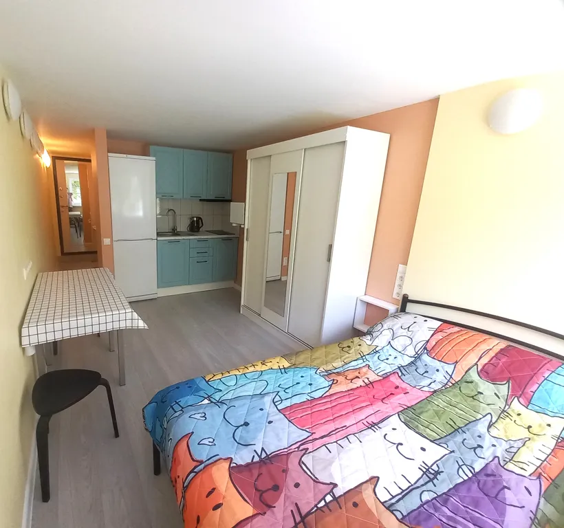 Квартира Квартира Новый апартамент рядом с метро и парком Царицыно — Москва