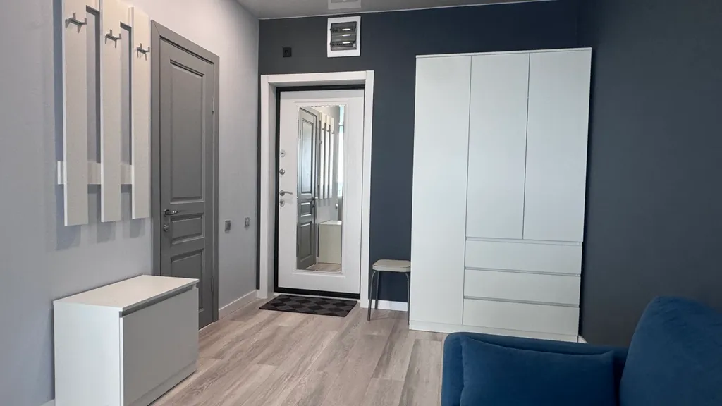 Квартира-студия с видом на город