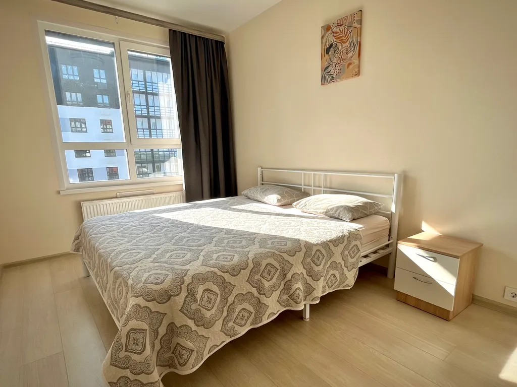 Уютная 2-комнатная квартира, до 4 гостей, новый ЖК