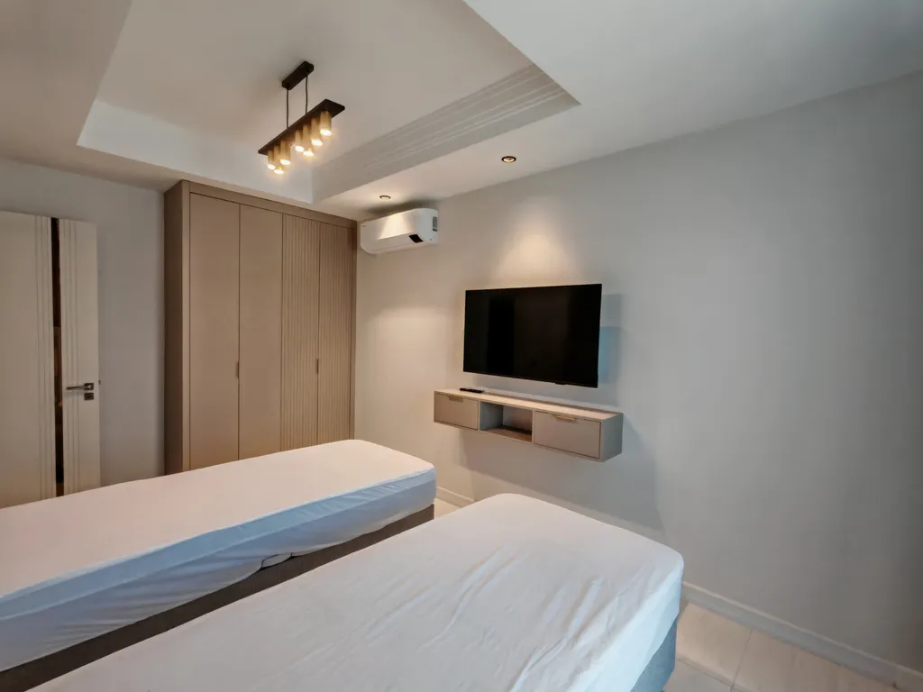 Большая квартира с 4 спальнями в новом ЖК с аквапарком и 5 бассейнами