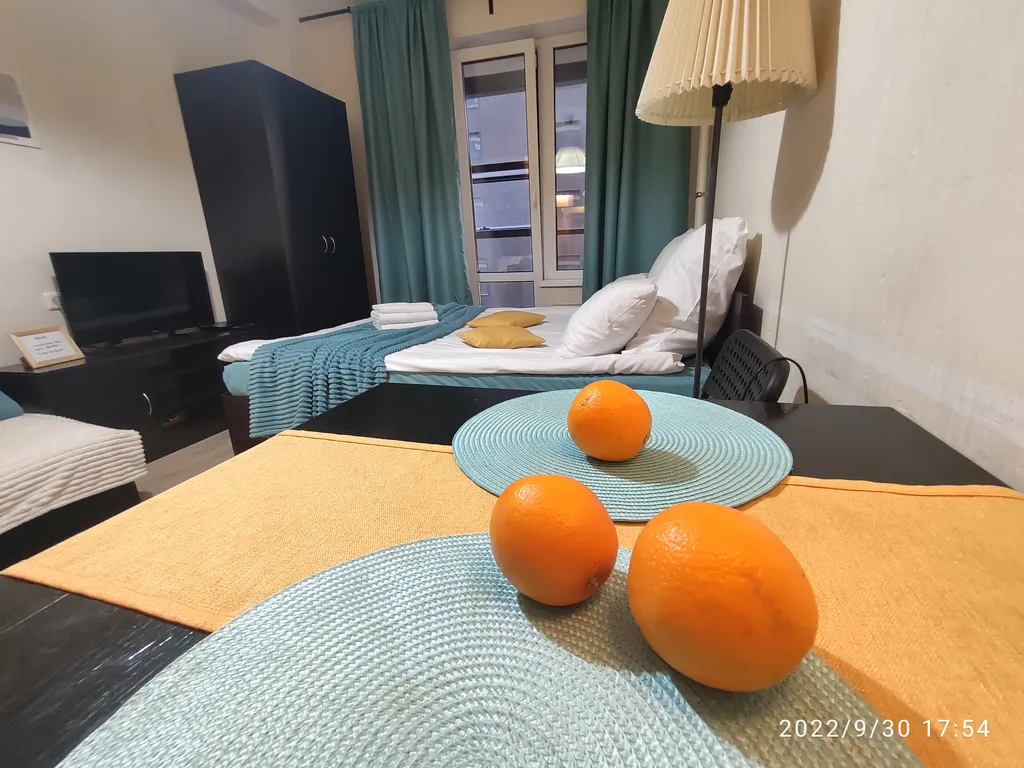 Квартира Квартира Уютная студия в ЖК Салют рядом с Пулковским парком — Санкт-Петербург