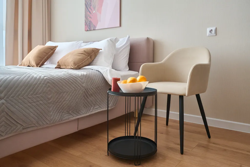 Ваниль- стильная студия в ЖК Самолет