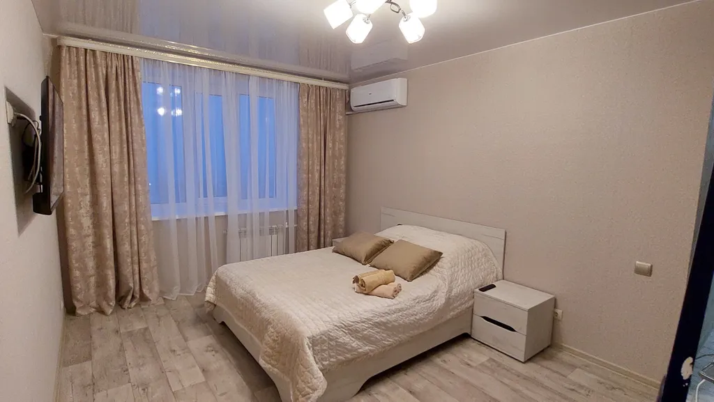 Уютная и чистая квартира с видом на Волгу