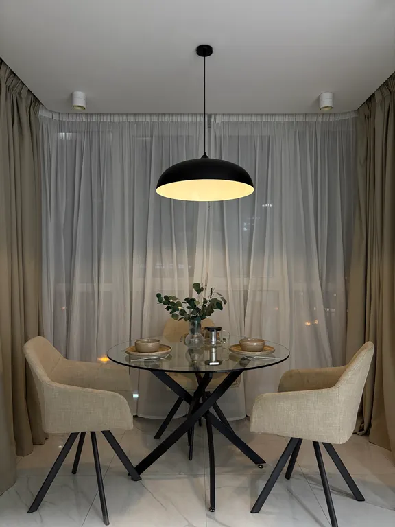 Стильная квартира с красивым видом