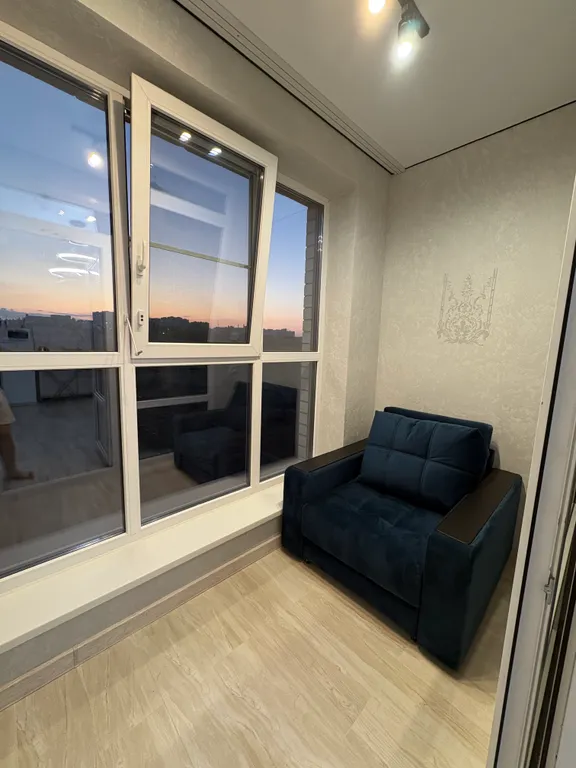 Красивый вид на закат