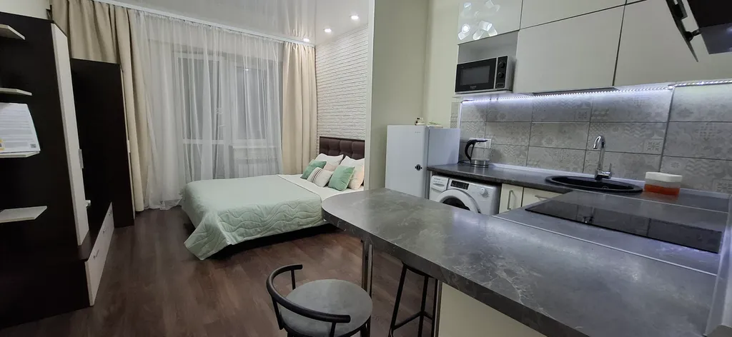 Студия с видом на Ангару