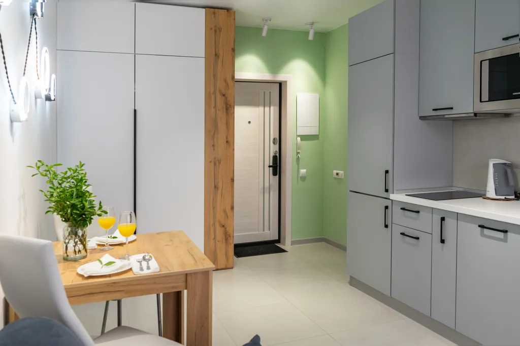 Апартаменты с видом на горы и бамбуковую рощу