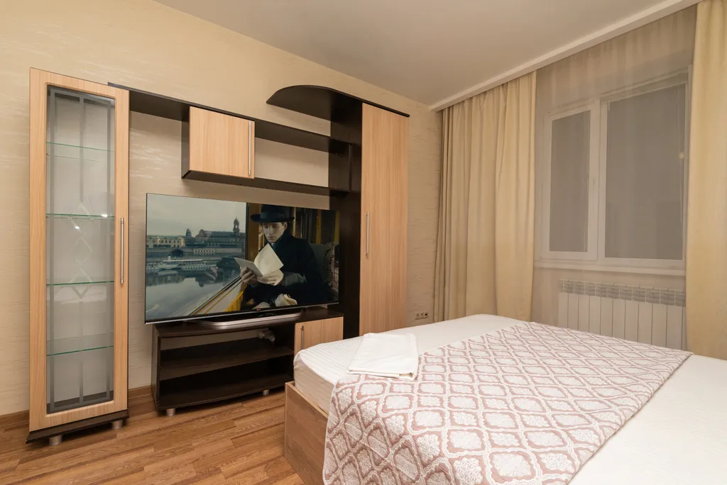 Просторная однокомнатная квартира в центре в современном элитном доме