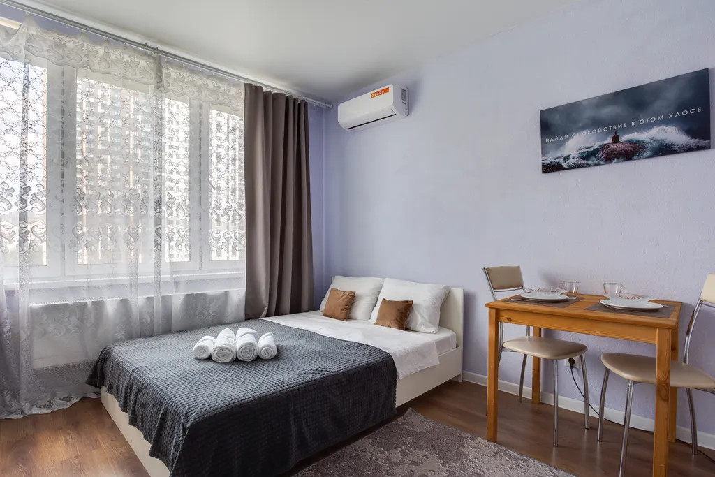 Квартира Уютная студия с кондиционером — аренда посуточно в Люберцы