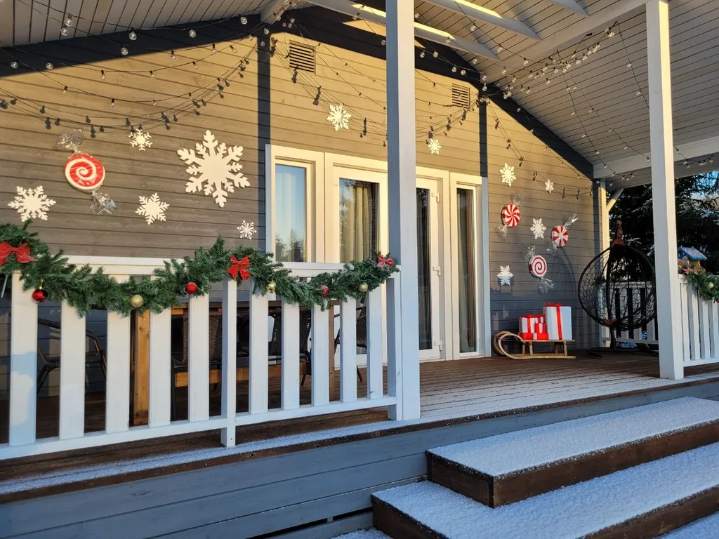 Коттедж Уютный дом с баней — Первомайское