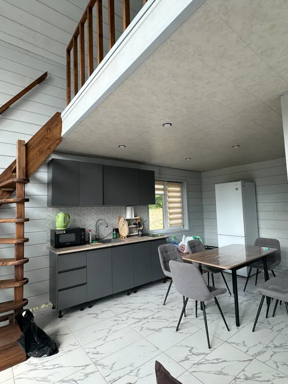 Коттедж Новый дом, барнхаус с баней и чаном на природе — Шумилово