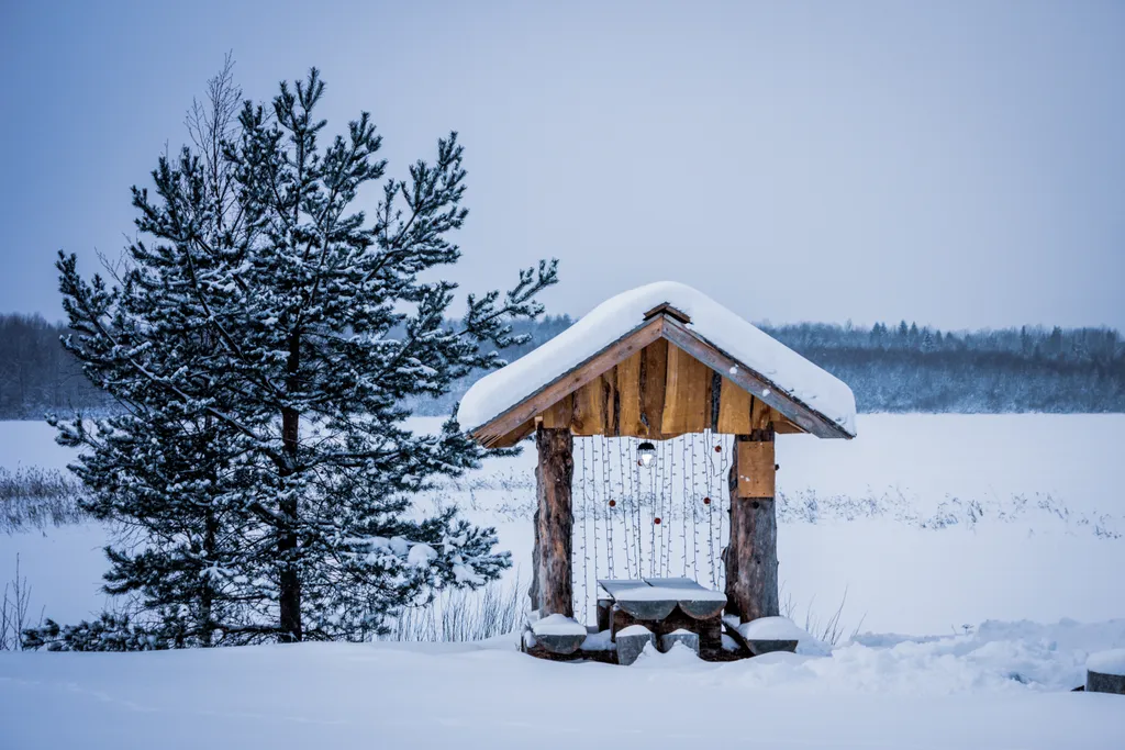 Эко-дом с роскошными видами на берегу озера
