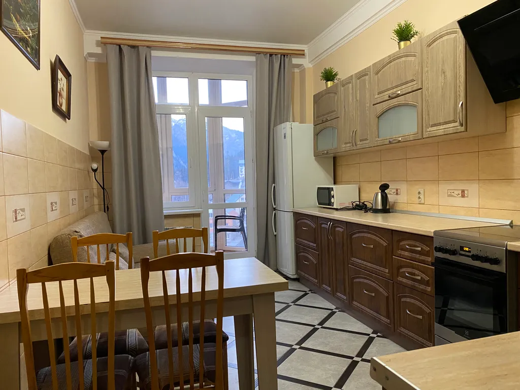 Квартира Уютные апартаменты в ЖК Вершина — Домбай