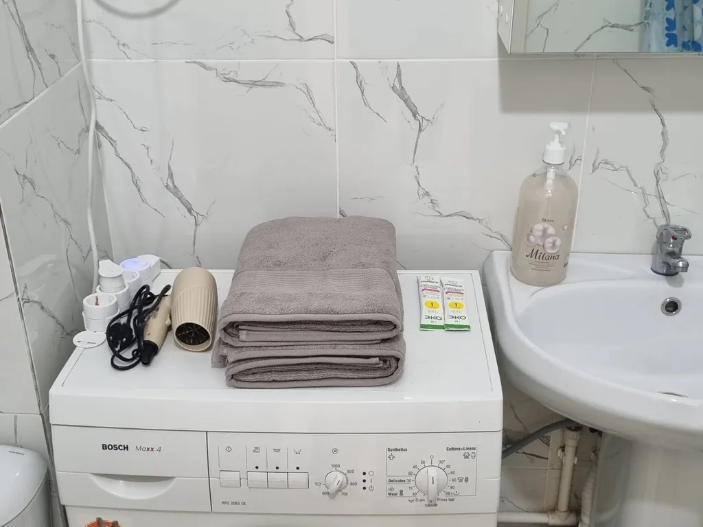 Уютная однокомнатная квартира с видом на реку