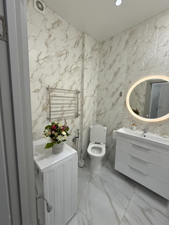 Уютная квартира с новым ремонтом в современном ЖК с видом на реку