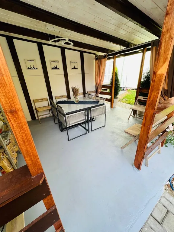 Семейный дом с баней в березовой роще