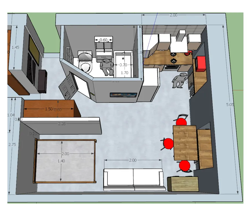 Уютная студия на берегу Волги