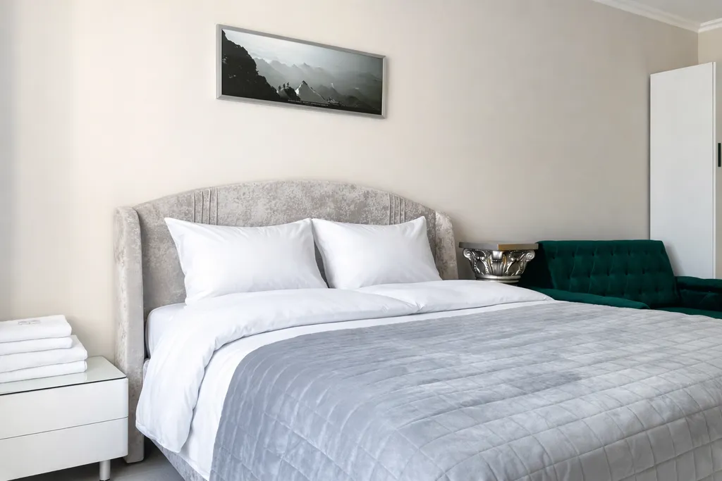 Просторные апартаменты на первой линии с выходом на пляж