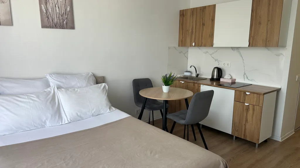 Квартира Квартира Новая студия в ЖК Волга Парк — Ярославль