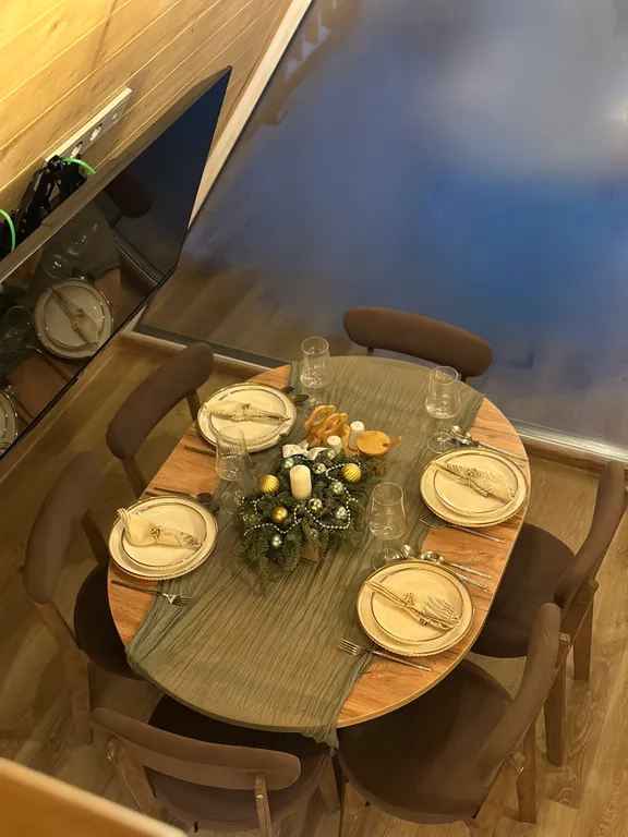 Первый, уютный дом A Frame