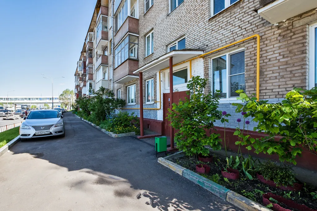 Квартира Квартира с балконом, парковкой в 1 минуте от метро — Москва