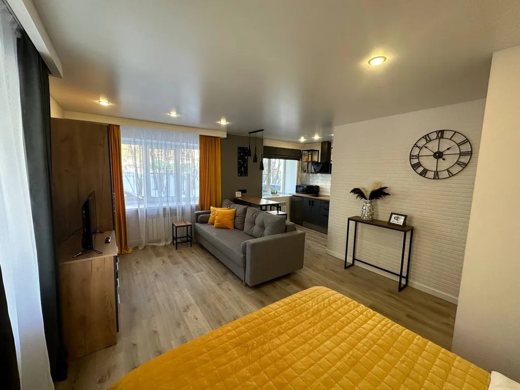 Квартира-студия в стиле лофт в тихом центре