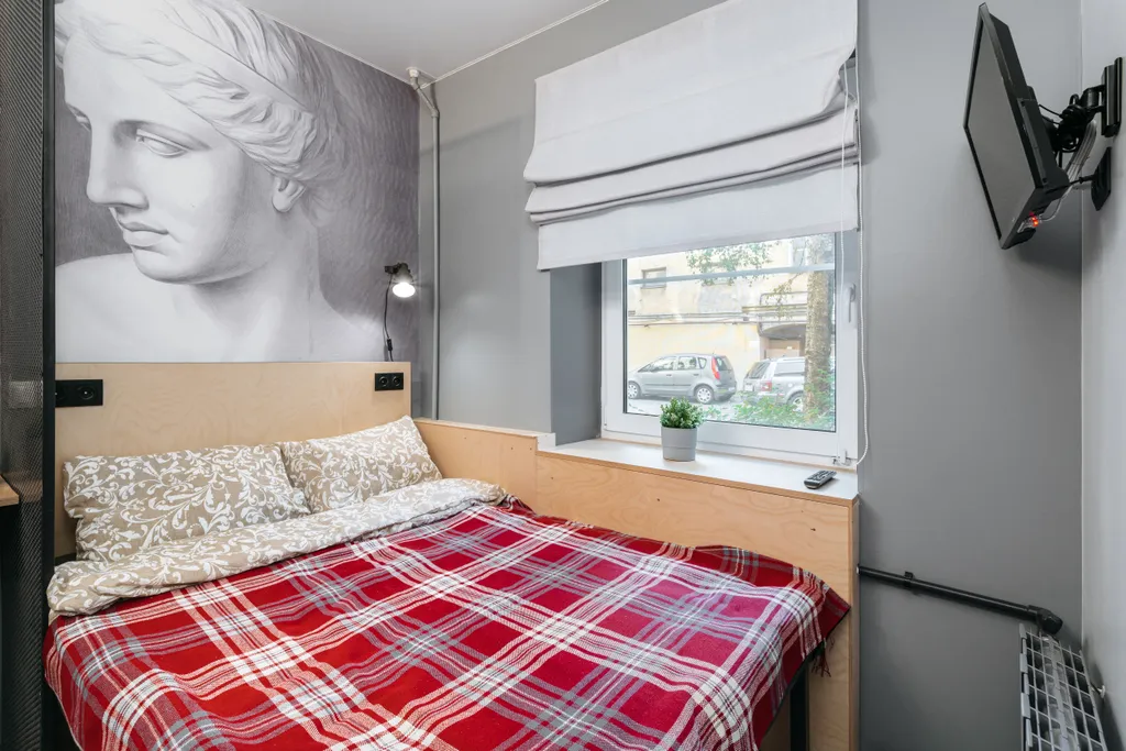 Квартира Квартира Смарт-студия у метро Садовая, Сенная, Спасская — Санкт-Петербург