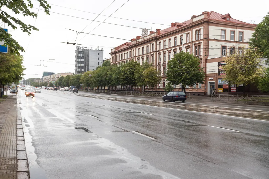 Квартира Апартаменты с видом на проспект — Калининград