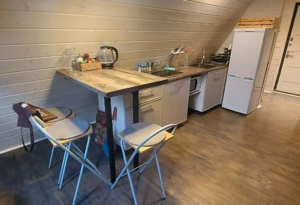 Дом Hamster в хвойном лесу у Большой воды