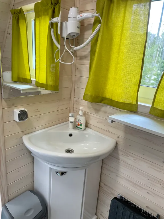 Дом-шалаш N1 с видом на Выборгский залив