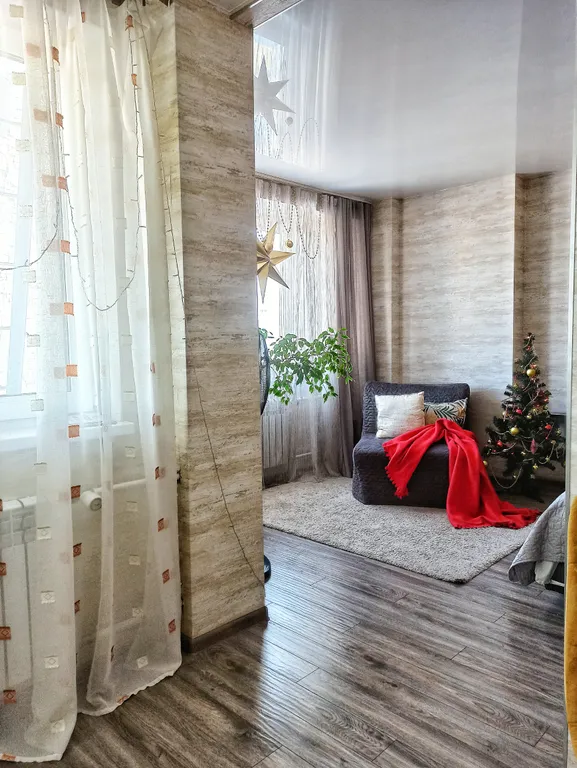 Видовая 1-комнатная квартира бизнес-класса в ЖК Клевер