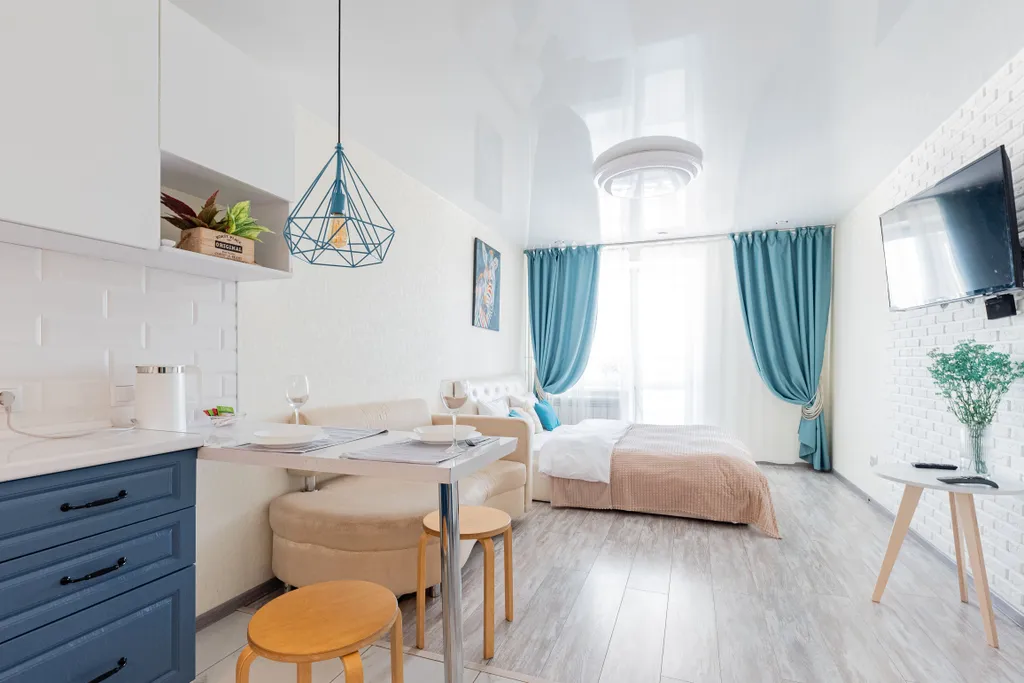 Стильная студия у площади Южной