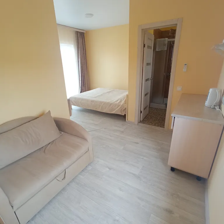 Квартира Квартира Трехместная студия с видом на море — Севастополь