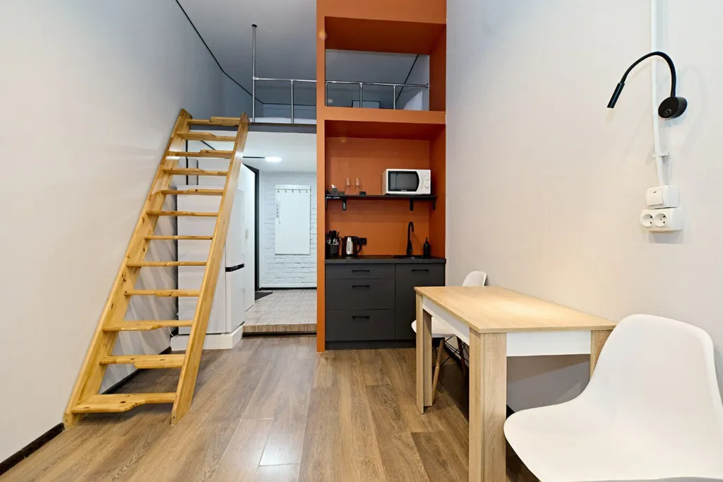 Квартира Квартира Уютная студия на Петроградке — Санкт-Петербург