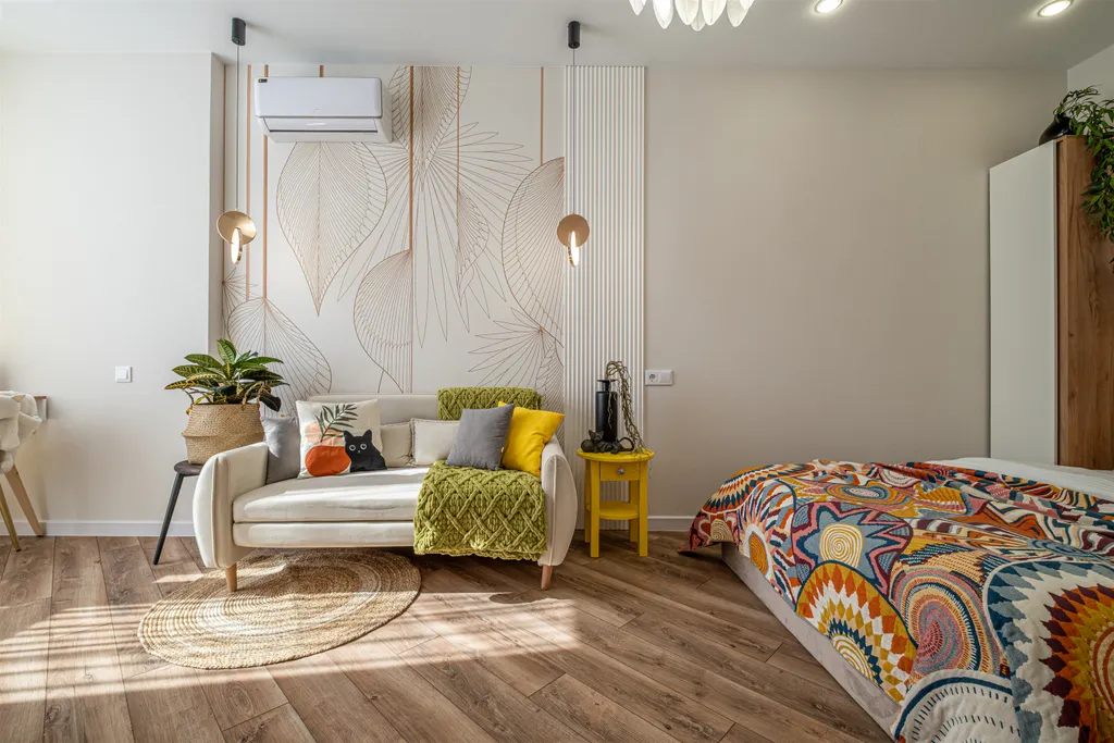 Теплая атмосферная квартира