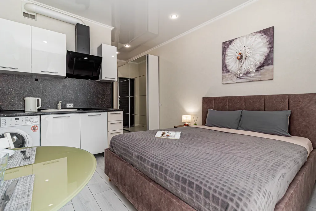 Квартира Квартира Уютная студия для 2 гостей — Краснодар