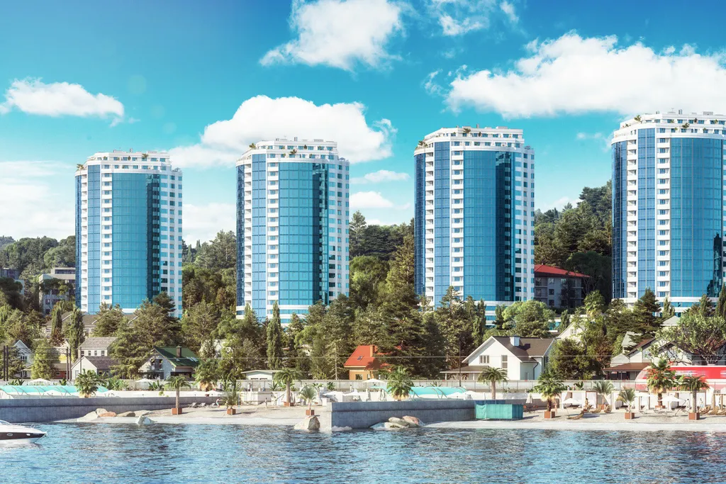 Квартира Супер квартира видовая рядом с морем — Адлер