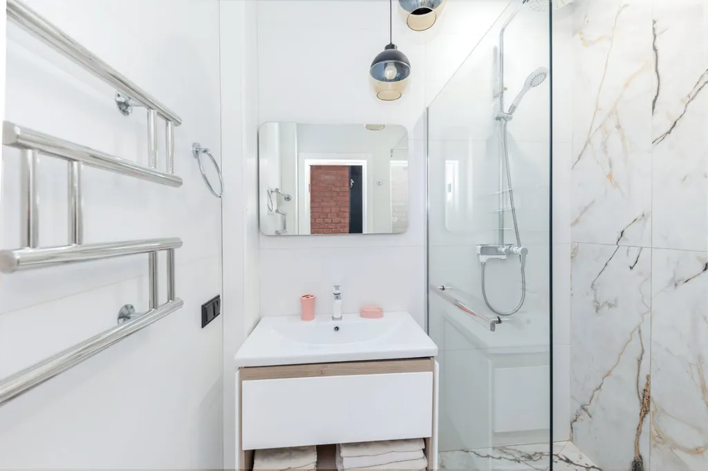 Апартаменты лофт с 2 спальнями в центре Минска