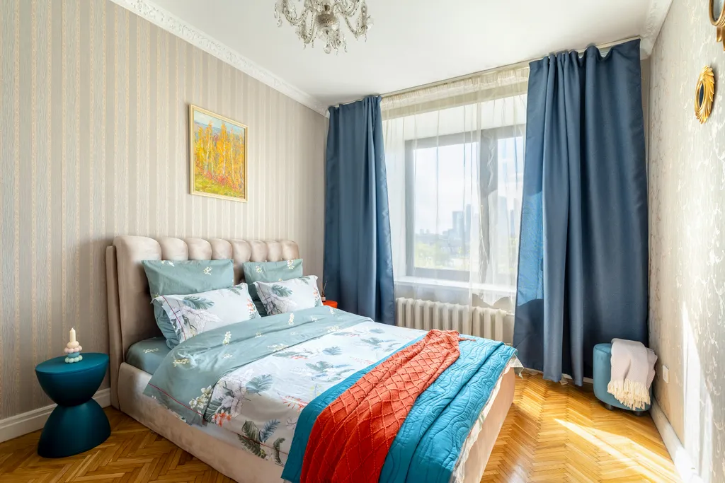 Квартира Квартира Самая лучшая с панорамным видом на Москву-Реку, Сити и парковкой — Москва