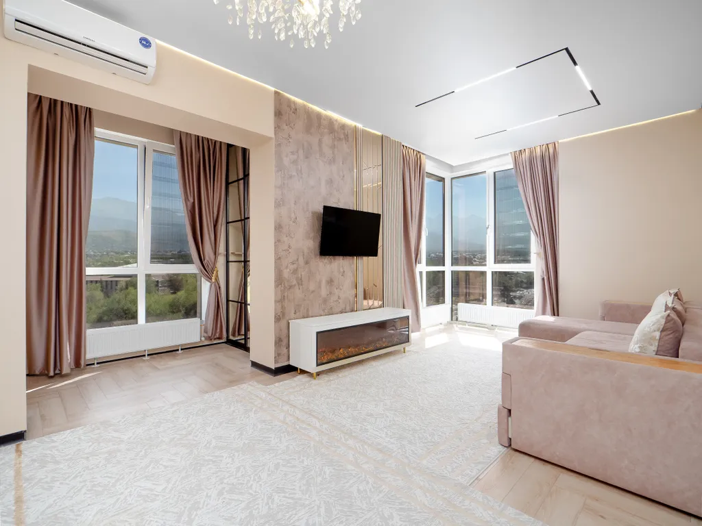 Квартира с панорамным видом на горы