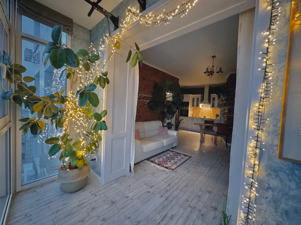 Видовая квартира c камином